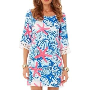 Lilly Pulitzer She She Shells Harbour Tunic Dress Size M
